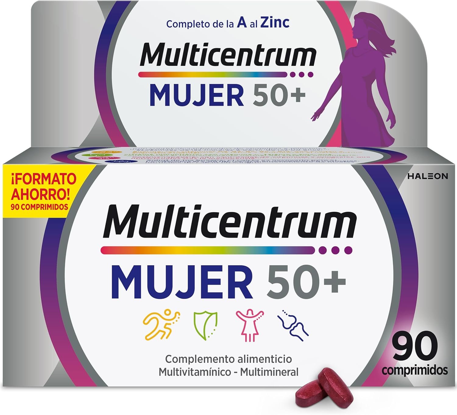 Multivitamínico para mujeres adultas mayores
