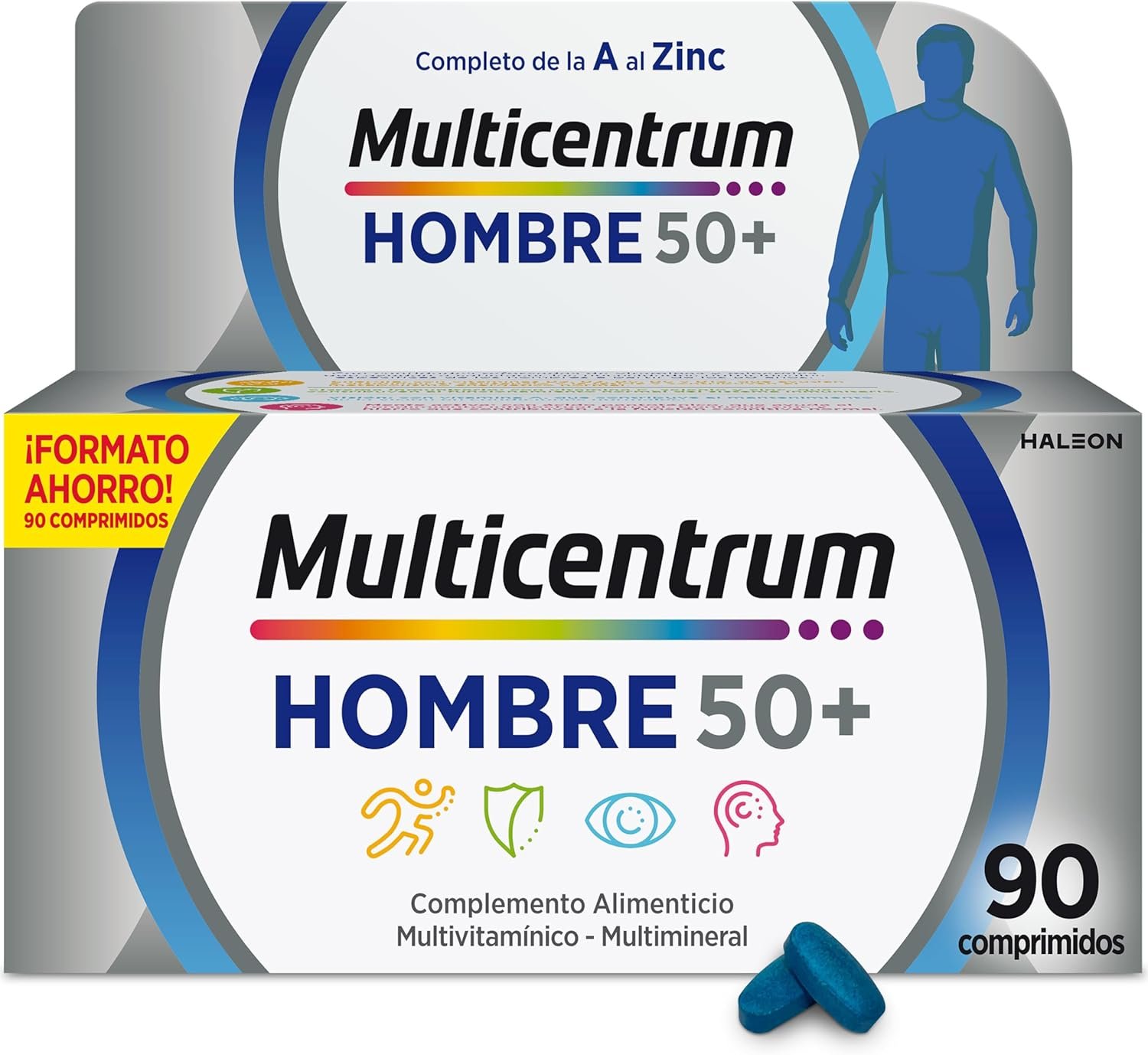 Multivitamínico para hombres adultos mayores